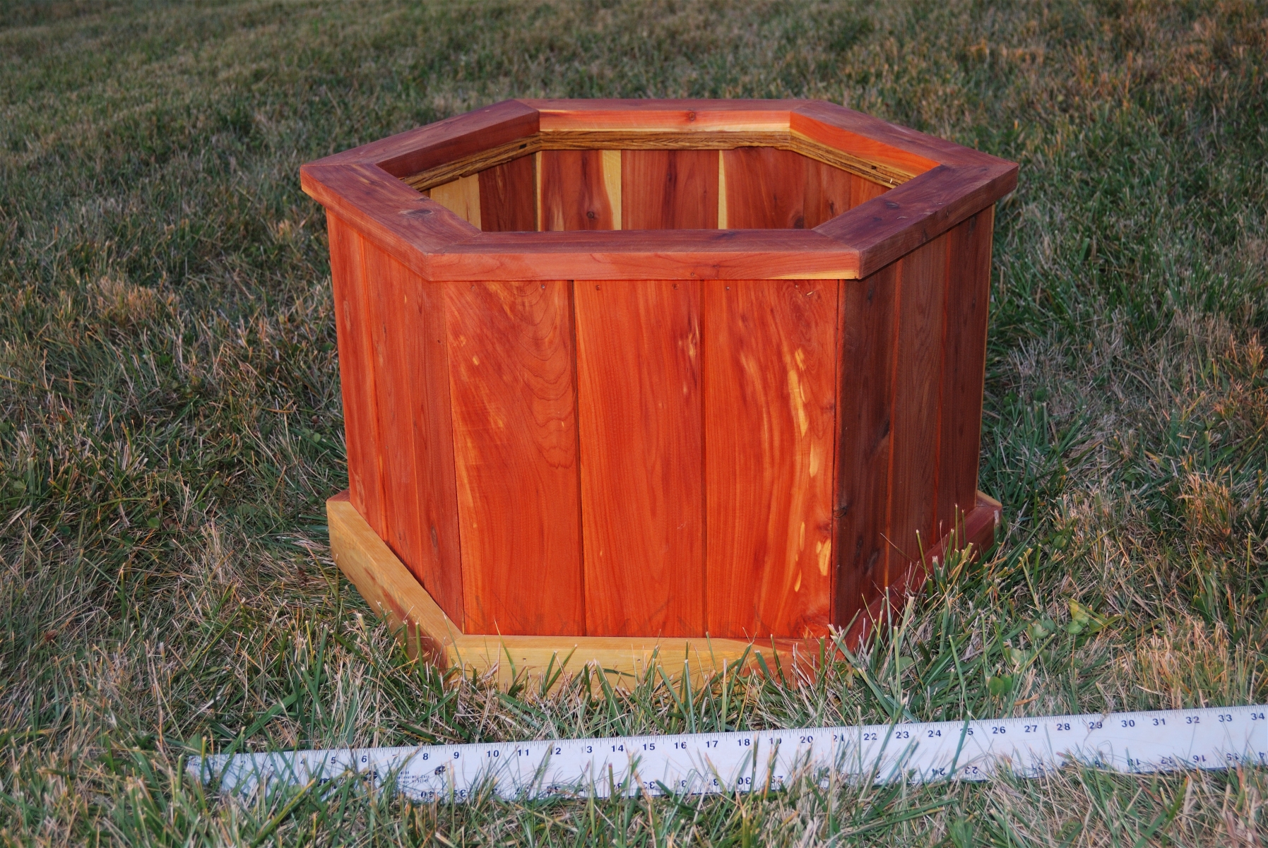Large Hexagonal Planter