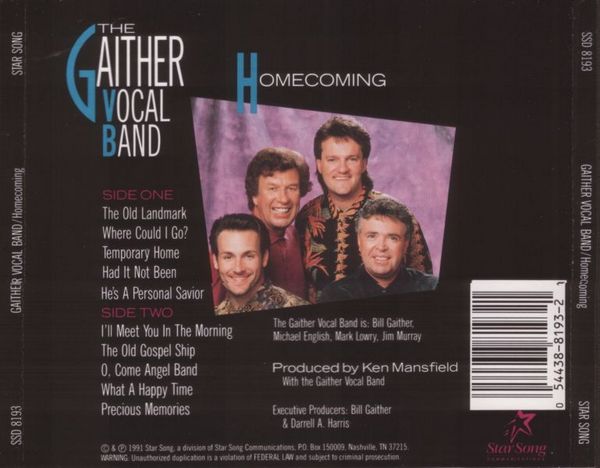 Gaither Vocal Band - Homecoming (1991)
