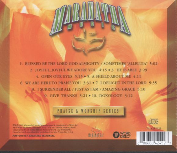 Maranatha! Music - Praise & Worship Series: Instrumental 2 (1996)