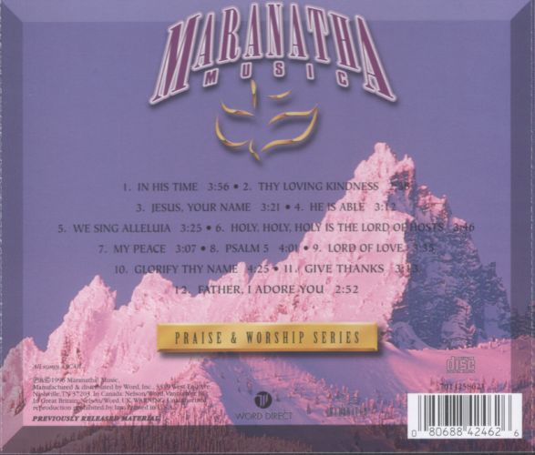 The Maranatha! Singers - Praise & Worship Series: Classics 4 (1996)